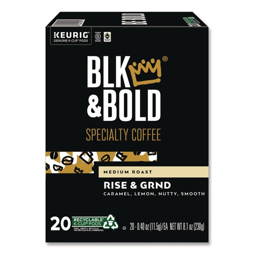 Coffee | Keurig 5000372407 Rise and GRND 0.41 oz. K-Cups (20/Box) image number 0