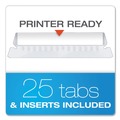 File Folders | Pendaflex 04153 1/3 1/3-Cut Tabs Legal Size Reinforced Hanging File Folders with Printable Tab Inserts - Standard Green (25/Box) image number 5