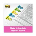 Page Flags | Post-it Flags 680-HVSD Sign and Date Page Flags in Dispenser - Bright Green (200/Pack) image number 6