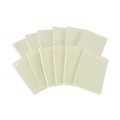 Sticky Notes & Post it | Universal UNV28073 4 in. x 6 in. Note Ruled Recycled Self-Stick Note Pads - Yellow (12 Pads/Pack) image number 3