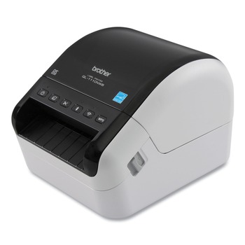 Brother QL1110NWB QL-1110NWB 6.7 in. x 8.7 in. x 5.9 in. 69 Labels Print Speed Wide Format Professional Label Printer