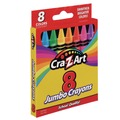 Arts & Crafts Supplies | Cra-Z-Art 10203WM48 Jumbo Crayons - Assorted Colors (8/Pack) image number 2