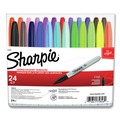 Permanent Markers | Sharpie 75846 Fine Tip Permanent Marker - Assorted Colors (24/Set) image number 0
