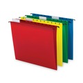 File Folders | Smead 64026 1/5-Cut Tabs Poly Hanging Folders - Assorted Colors/Letter Size (12/Pack) image number 3
