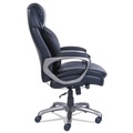 Office Chairs | SertaPedic 48965 Cosset 275-lb. Capacity High-Back Executive Chair - Black image number 1