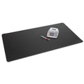 Back to School Sale | Artistic LT41-2MS Rhinolin II 24 in. x 17 in. Desk Pad with Antimicrobial Protection - Black image number 1
