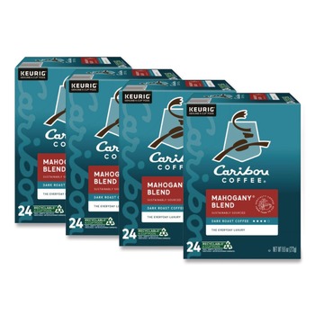 Caribou Coffee 5000330134 Coffee K-Cups - Mahogany (96/Carton)
