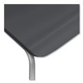 Office Chairs | HON HRUCK1L.S.PR8 18 in. Seat Height Supports Up to 300 lbs. Charcoal Seat/Back Ruck Laminate Chair - Silver Base image number 1