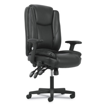 OFFICE CHAIRS | Basyx HVST331 17 in. - 20 in. Seat Height High-Back Executive Chair Supports Up to 225 lbs. - Black