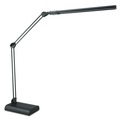 Lamps | Alera ALELED908B 3.25 in. W x 6 in. D x 21.5 in. H Adjustable LED Desk Lamp - Black image number 0