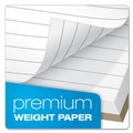 Notebooks & Pads | Ampad 20-801R (100) 7 in. x 5 in. Sheets 1-Subject Medium/College Rule Gold Fibre Personal Notebooks - Classic Green Cover image number 3