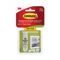 Hook & Loop Fasteners | Command 17204-12ES 0.75 in. x 2.75 in. Holds Up to 12 lbs. Value Pack Removable Picture Hanging Strips - Medium White (12-Pairs/Pack) image number 0