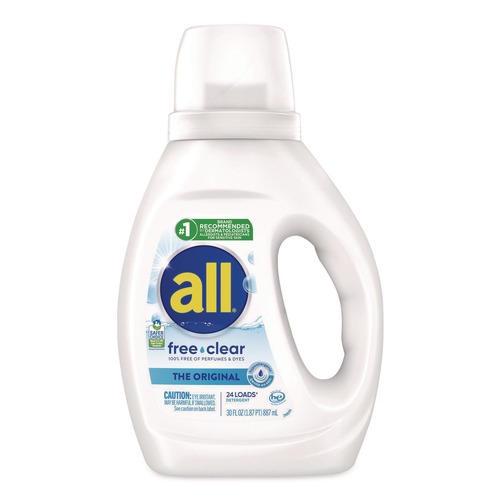 Cleaners & Chemicals | Dial 7261347427 30 oz Free Clear HE Laundry Detergent - Unscented (6/Carton) image number 0