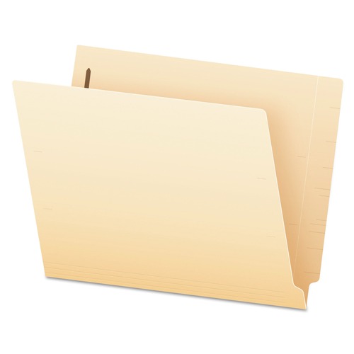 File Folders | Pendaflex H10U13 2-Ply Tabs 0.75 in. Expansion 2 Fasteners Letter Size End Tab Expanding Fastener Folders - Manila Exterior (50/Box) image number 0