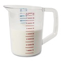 Just Launched | Rubbermaid Commercial FG321700CLR 2 qt. Bouncer Measuring Cup - Clear image number 2