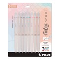 Pens | Pilot PIL20733 Frixion Waai Erasable Gel Pen, Retractable, Extra Fine, 0.5 mm, Assorted Ink and Barrel Colors, 8/Pack image number 0