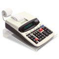 Calculators | Victor LS125 9 in. x 11 in. x 2 in. Large Angled Acrylic Calculator Stand - Clear image number 2