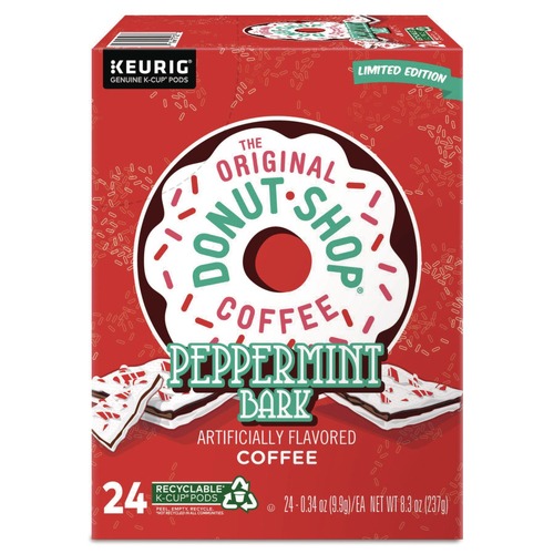 Coffee | The Original Donut Shop 5000355565 K-Cup Pods - Peppermint Bark (24/Box) image number 0