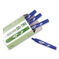 Back to School Sale | Tombow 56648 Mono Twin Fine/Broad Tips Bold Permanent Marker - Blue (10/Box) image number 3