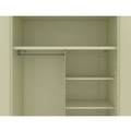 Office Filing Cabinets & Shelves | Tennsco J2478SUC-CPY 48 in. x 24 in. x 78 in. Jumbo Combination Steel Storage Cabinet - Putty image number 3
