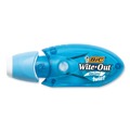 Just Launched | BIC WOMTP21 Wite-Out Mini Twist 0.2 in. x 314 in. Non-Refillable Correction Tape - Blue/Fuchsia Applicators (2/Pack) image number 4