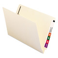 File Folders | Smead 37110 End Tab 11-pt Manila Fastener Folders with Reinforced Straight Tabs - Legal Size/Manila Exterior (50/Box) image number 1