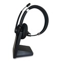 Office Accessories | Innovera 70002 IVR70002 Monaural Over The Head Bluetooth Headset - Black/Silver image number 0