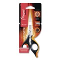 Arts & Crafts Supplies | Maped Helix 690210 5.75 in. Long Ultimate Precision Soft Grip Multipurpose Scissors - Straight Black/Orange Handle image number 1