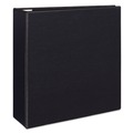 Binders | Avery 79604 3 Locking One Touch EZD Rings 4 in. Capacity 11 in. x 8.5 in. Heavy-Duty View Binder with DuraHinge - Black image number 1