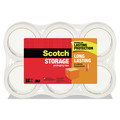 Labels | Scotch 3650-6 1.88 in. x 54.6 yards 3 in. Core Storage Tape - Clear (6/Pack) image number 2