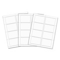 Labels | C-Line 92377 3-3/8 in. x 2-1/3 in. Laser Printer Name Badges - White (200/Box) image number 1
