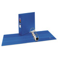 Binders | Avery 79883 3 Locking One Touch EZD Rings 3 in. Capacity 11 in. x 8.5 in. Heavy-Duty Non-View Binder with DuraHinge - Blue image number 1