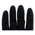 Disposable Gloves | Safety Zone GNPR-LG-BK ProGuard Powder Free Nitrile Gloves - Large Black (1000/Carton) image number 5