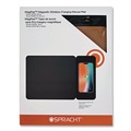 Office Electronics & Batteries | Spracht MGPBN MagPad Charger and Mouse Pad, Brown image number 5