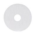 Just Launched | Boardwalk BWK4013WHI 13 in. Diameter Polishing Floor Pads - White (5/Carton) image number 0