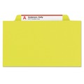 Just Launched | Smead 13734 Pressboard Four-Section Top Tab Classification Folders - Letter, Yellow (10/Box) image number 2