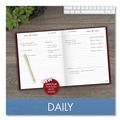 Notebooks & Pads | AT-A-GLANCE SD37413 9.5 in. x 7.5 in. Standard 2026 Edition Medium/College Rule Daily Diary - Red Cover image number 5