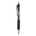 Pens | uni-ball 70221 Signo 207 0.7 mm Retractable Gel Pen - Violet Ink/Smoke/Black/Violet Barrel/Medium (1-Dozen) image number 2