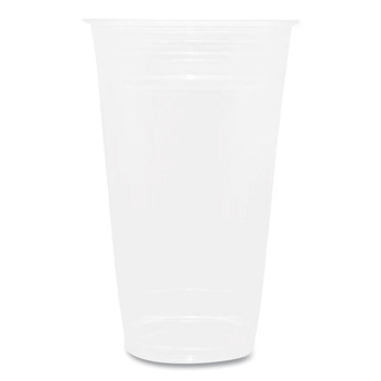 Karat C-KC24 24 oz. PET Plastic Cups - Clear (600/Carton)