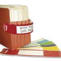 File Folders | Tabbies 68805 9.63 in. x 2 in. File Pocket Handles - Red/White (48/Pack) image number 0