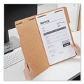 File Folders | Universal UNV10412 0.75 in. Expansion 2 Fasteners Legal Size Reinforced Top Tab Fastener Folders - Brown Kraft Exterior (50/Box) image number 3