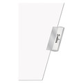 Binders | Cardinal 84815 11 in. x 17 in. 8-Tab Paper Insertable Dividers - White, Clear Tabs image number 2