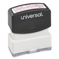 Just Launched | Universal UNV10054 Pre-Inked Faxed Message Stamp - Red Ink image number 0