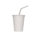 Cups and Lids | Karat C-KCP12W 12 oz. Double Poly Paper Cold Cups - White (1000/Carton) image number 2