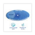 Odor Control | Boardwalk CURVP010I060M06AAS8100 Curve Solid Air Freshener - Cotton Blossom, Blue (10/Box, 6 Boxes/Carton) image number 5