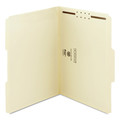 File Folders | Smead 14534 1/3-Cut Tabs Assorted 0.75 in. Expansion 1 Fastener Letter Size Top Tab Fastener Folders - Manila Exterior (50/Box) image number 0