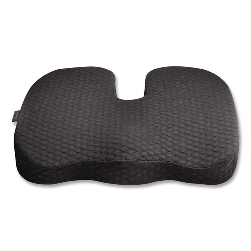 Office Furniture Accessories | Kensington K55807WW Premium Cool-Gel Seat Cushion, 17.5 x 14.5 x 3.1, Black image number 0
