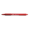 Pens | BIC SCSM11 RED Medium 1 mm Soft Feel Retractable Ballpoint Pen - Red (1-Dozen) image number 3