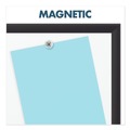 White Boards | Quartet 2544B Classic Series 48 in. x 36 in. Porcelain Magnetic Dry Erase Board - White Surface/Black Aluminum Frame image number 7