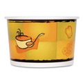Food Trays, Containers, and Lids | Chinet 70408 8 oz. - 10 oz. Streetside Paper Food Container with Plastic Lid (250/Carton) image number 1